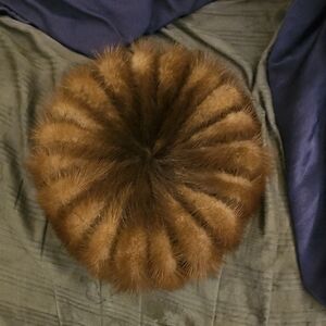 Elegant Brown Fur Hat
